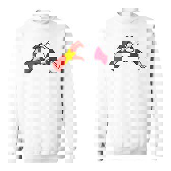 ベトナム日本国旗 ベトナムの日本のハート スウェットシャツ - Kawaiitshirt