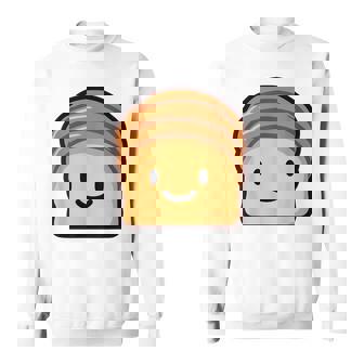 ベーカリー パン ブリオッシュ シンプルでミニマルなユーモア ブリオッシュ スウェットシャツ - Kawaiitshirt