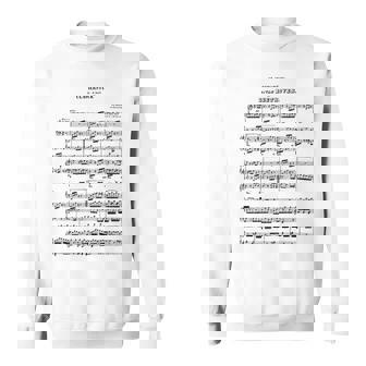 ベートーヴェン 楽譜 ピアノ ピアニスト スウェットシャツ - Kawaiitshirt