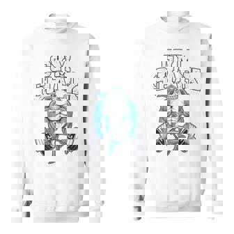 ボディビルダー サメの恋人 ジム フィットネス ワークアウト ボディービル スウェットシャツ - Kawaiitshirt