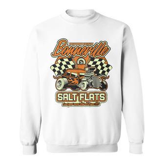 ボンネビル ソルト フラッツ ヴィンテージ レトロ ホットロッド レースカー スウェットシャツ - Kawaiitshirt