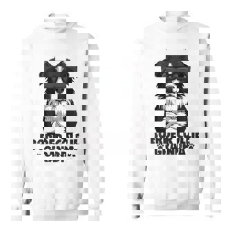 ボーダーコリー 犬 おじいちゃん スウェットシャツ - Kawaiitshirt