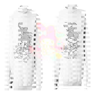 マイメロディ キャンディ ライトカラー スウェットシャツ - Kawaiitshirt