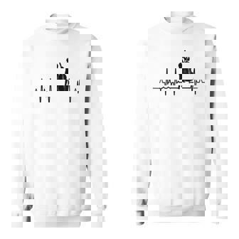 マイ・ハート・ビーツ・フォー・コントラバス・ハートビート スウェットシャツ - Kawaiitshirt