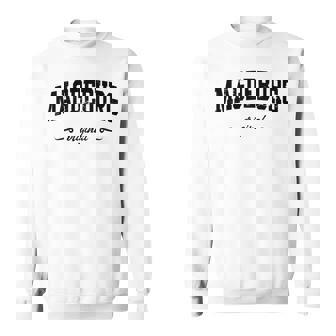 マクデブルク、東ドイツ、東ドイツ、カレッジデザイン 長袖tシャツ スウェットシャツ - Kawaiitshirt