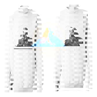 マッターホルン山 ツェルマット ハイキング スイス ギフト 長袖tシャツ スウェットシャツ - Kawaiitshirt