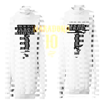 マラドーナ 10 長袖tシャツ スウェットシャツ - Kawaiitshirt