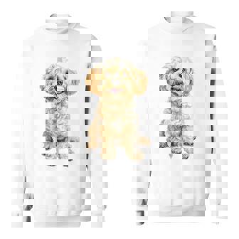 マルチプー犬モチーフペットイラストマルチプー スウェットシャツ - Kawaiitshirt