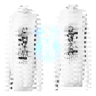 マービンゲイ_002_Back Printed スウェットシャツ - Kawaiitshirt