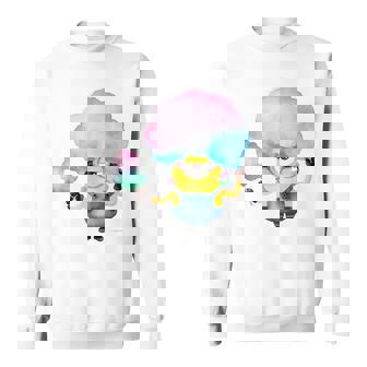 ミニオン Water Colorcotton Candytuart スウェットシャツ - Kawaiitshirt