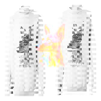 ミニチュア ピンシャー 犬 ペット カラフル ミニチュア ピンシャー スウェットシャツ - Kawaiitshirt