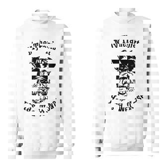 ミニチュアシュナウザー 私のセラピストは鼻が濡れています スウェットシャツ - Kawaiitshirt