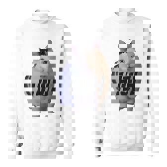 ミームハァキャット面白い 長袖tシャツ スウェットシャツ - Kawaiitshirt