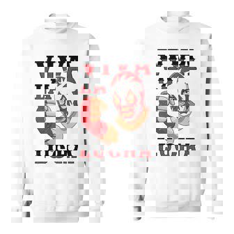 メキシコプロレス レスラー ルチャリブレ マスク メキシコ ファイター 長袖tシャツ スウェットシャツ - Kawaiitshirt