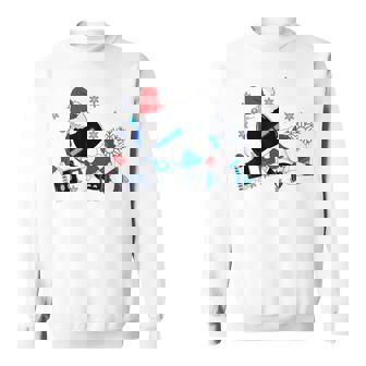 メリークリスマス アストロボット ファニースウェットシャツ スウェットシャツ - Kawaiitshirt