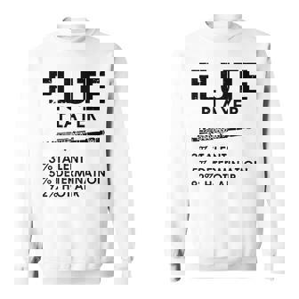 ユーモラスなフルート 愛好家 ステートメント皮肉なフルート 面白い スウェットシャツ - Kawaiitshirt