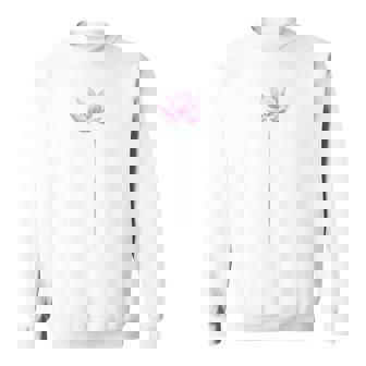 ヨガ エレガント 蓮の花 和書風 デザイン スウェットシャツ - Kawaiitshirt