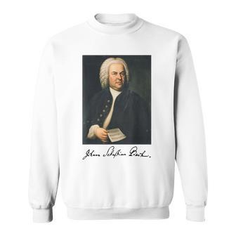 ヨハン・セバスティアン・バッハ 作曲家 クラシック音楽 Bach Composer Classical Music スウェットシャツ - Kawaiitshirt