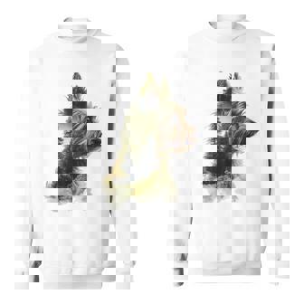 ヨークシャーテリア 犬 モチーフ ペット アートワーク ヨークシャーテリア スウェットシャツ - Kawaiitshirt