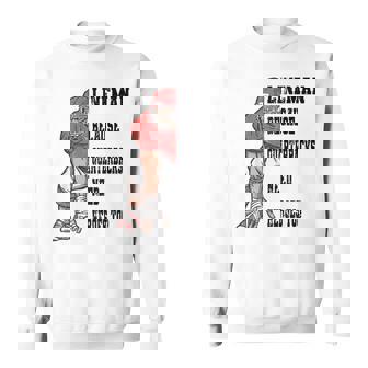 ラインマンのクォーターバックにはアメリカンフットボールにヒーローが必要 スウェットシャツ - Kawaiitshirt