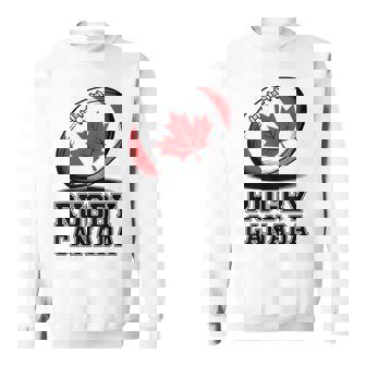 ラグビー カナダ ファン メープルリーフ スポーツ メンズ カナダ国旗 レディース スウェットシャツ - Kawaiitshirt