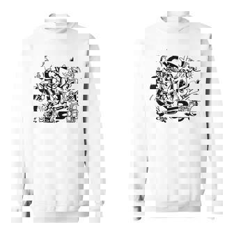 ラップオールドスクールヒップホップグラフィティtシャツとストリートダンス スウェットシャツ - Kawaiitshirt