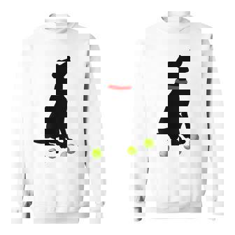 ラブラドールレトリバー 犬 イエロー ラボ テニスボール ギフト スウェットシャツ - Kawaiitshirt