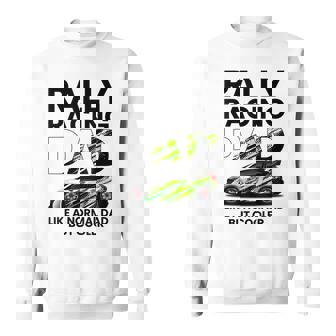 メンズ ラリーレース 父 ファニー ラリーカー レーシング お父さん スウェットシャツ - Kawaiitshirt