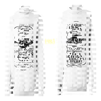 レジェンドは1985年に誕生した37歳の男性の誕生日 スウェットシャツ - Kawaiitshirt