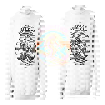 レトロ ヴィンテージ ブライトン ユタ スキー リゾート ウィンタースキー 長袖tシャツ スウェットシャツ - Kawaiitshirt