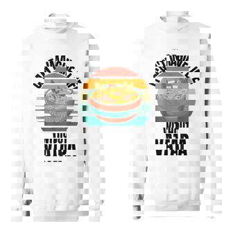 レトロでかわいいヴァタパ ワタパなしでは人生は想像できない。 スウェットシャツ - Kawaiitshirt