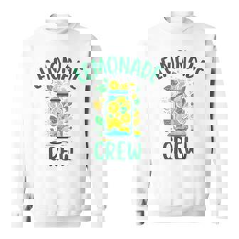 レモネードスタンドシャツ クルーとボス レモンジュース サマーイエロー スウェットシャツ - Kawaiitshirt