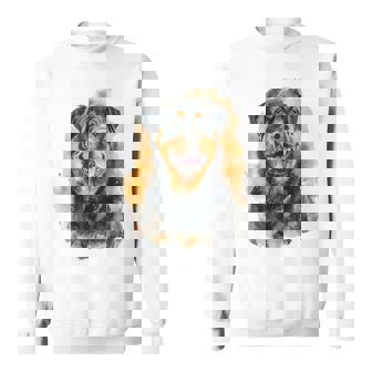 ロットワイラー 犬 モチーフ ペット アートワーク カラフル ロットワイラー スウェットシャツ - Kawaiitshirt