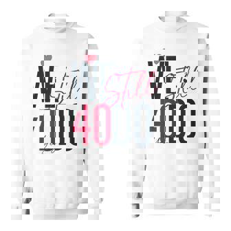 ロマンティックな結婚40周年 Wetill Do 40年 スウェットシャツ - Kawaiitshirt