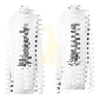 ワイマラナー 犬 グラフィック ペット イラスト ワイマラナー スウェットシャツ - Kawaiitshirt