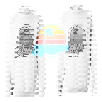 ヴィンテージ カラパナ ハワイ Hi クラシック 70年代 レトロ サーファー スウェットシャツ - Kawaiitshirt