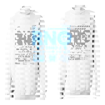 ヴィンテージ リノ Rno 空港コード トラベル デイ レトロ タグ ネバダ スウェットシャツ - Kawaiitshirt