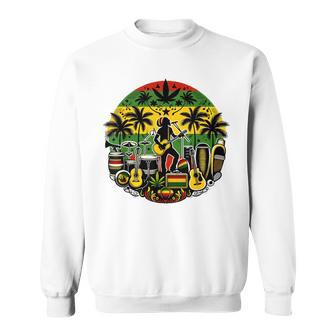 ヴィンテージ レゲエ服 ジャマイカ服 ラスタ服 レゲエ スウェットシャツ - Kawaiitshirt