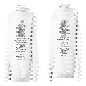 不思議の国のアリス マッドハッター デザイン スウェットシャツ - Kawaiitshirt