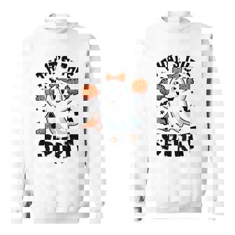 不気味なチアリーダー ゴースト ハロウィンコスチューム チアママスピリット。 スウェットシャツ - Kawaiitshirt
