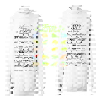 世界のカエル カエル スウェットシャツ - Kawaiitshirt