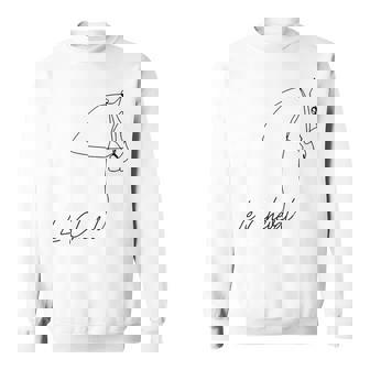 乗馬用シャツ フランス語の言葉 Le Cheval スウェットシャツ - Kawaiitshirt