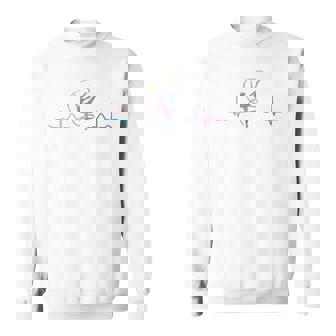 体操 バンド付き ハートビート ガールズ キッズ 新体操 スウェットシャツ - Kawaiitshirt