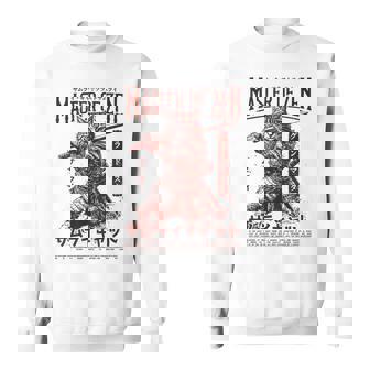 侍 猫戦士 浮世 オタク ストリートウェア 猫 サムライ スウェットシャツ - Kawaiitshirt