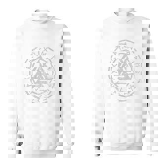 北欧 ヴァルクナット 長袖tシャツ スウェットシャツ - Kawaiitshirt