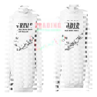 取引、それはすべて重要なのは株式トレーダー投資家 スウェットシャツ - Kawaiitshirt