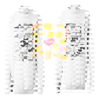 台湾の味 グルメ 国旗 ローカルフード 長袖tシャツ スウェットシャツ - Kawaiitshirt