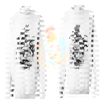 和風チキン 和風美鶏 ストリートウェア スウェットシャツ - Kawaiitshirt