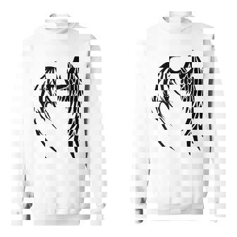 天使 悪魔 翼 神話 信仰 スウェットシャツ - Kawaiitshirt