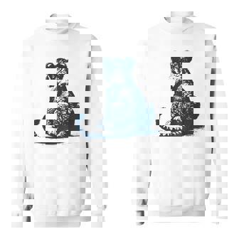 子ライオン – 子ライオンの後姿 スウェットシャツ - Kawaiitshirt